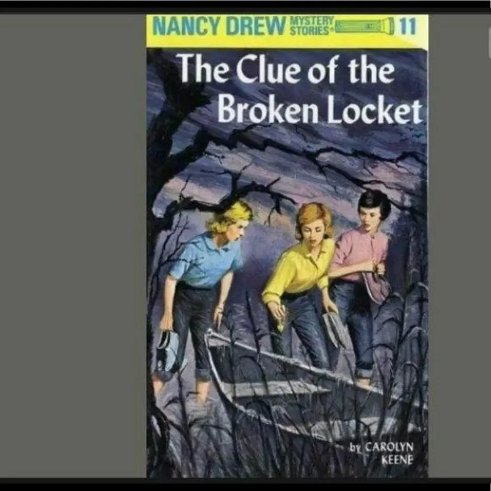 Nancy Drew‎ The Clue Of The Broken Locket 1993 Book Hardback